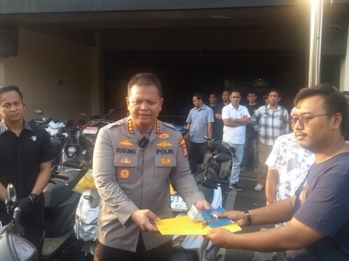 Operasi Berantas Jaya 2026 Hantam Kejahatan Jalanan, Polres Metro Bekasi Kota Ringkus 69 Pelaku dan Bongkar 77 Kasus