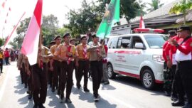Napak Tilas Perjuangan Wilayah Utara Tempuh Estafet 24,4 KM, Wariskan Semangat Juang Para Pahlawan