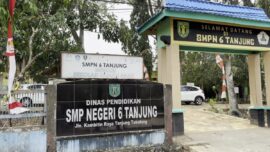 SMPN 6 Tanjung Dapat Bantuan Revitalisasi, Pembelajaran Dialihkan ke Ruang Alternatif