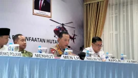 Polri Perluas Jerat Karhutla: 138 Tersangka, 8 Korporasi Disidik